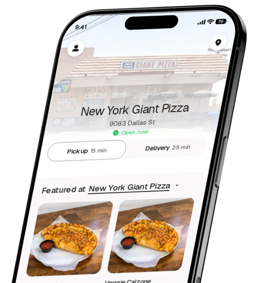 New York Giant Pizza app preview