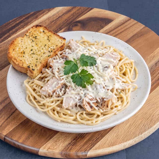Chicken Parmesan Pasta.