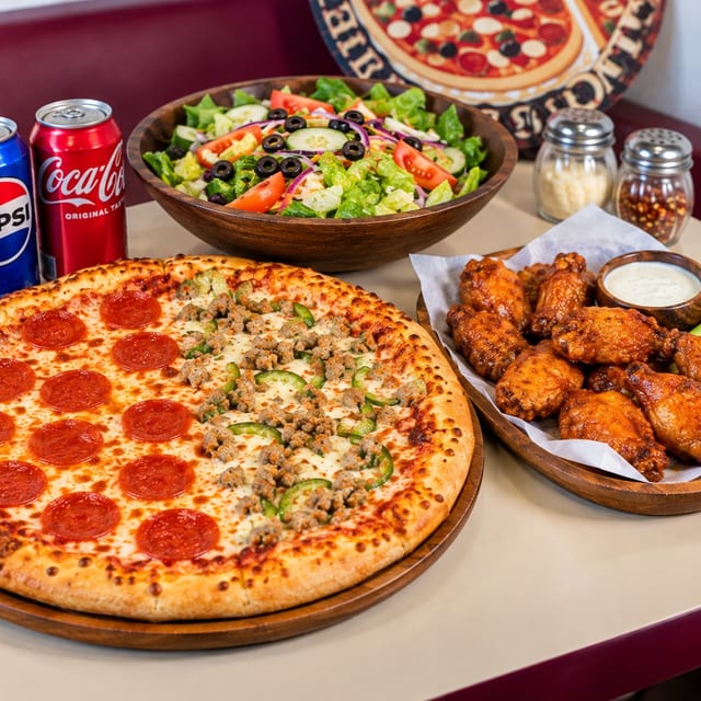 # 2 - Pizza & Wings Special Deal.